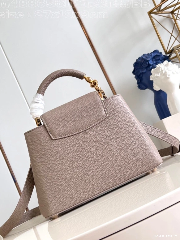 Affordable CAPUCINES VUITTON BB-27*18*9CM LOUIS 0718